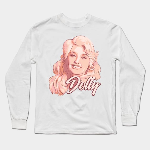Dolly Long Sleeve T-Shirt by polliadesign